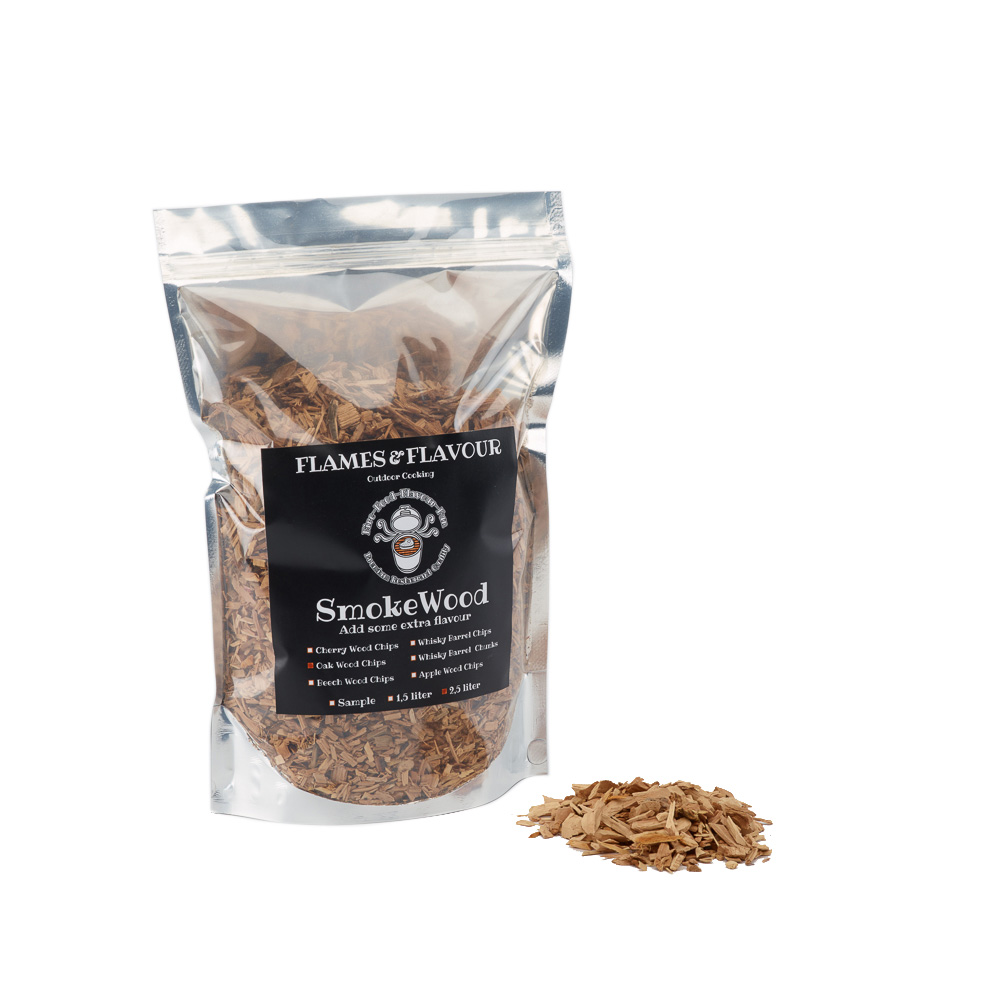 Flames & Flavour Räucherchips aus Eichenholz
